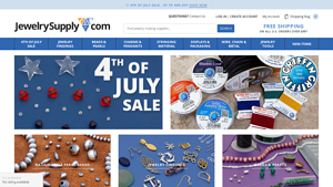 Jewelry Making Supplies - Beads, Findings and Tools | JewelrySupply.com ... - wholesale jewelry supplier