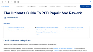 The Ultimate Guide to PCB Repair and Rework. - jhdpcb - electronic board repair