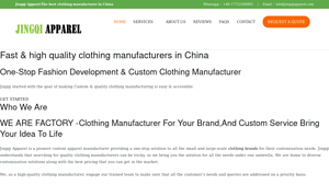 The Best Custom Clothing Manufacturers China | Jingqi Apparel - apparel supplier