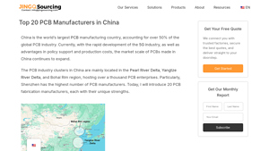 Top 20 PCB manufacturers in China (2024) - jingsourcing - china pcb supplier