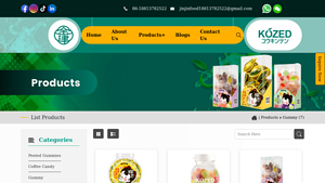 China Gummy Candy Manufacturer | Custom candy Factory | JinJin Food - gummy candy supplier