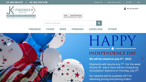 JK Findings | USA Jewelry Manufacturer and Wholesaler - jewelry supplier