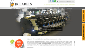 JK Labels - Printed & Sticker Label Manufacturers in India - decal supplier