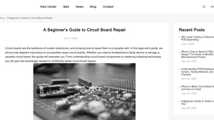 A Beginner's Guide to Circuit Board Repair - JLCPCB - electronic board repair