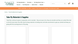 Tube Fly Supplies: HMH, J. Stockard, Stonfo Collection - fishing flies supplier