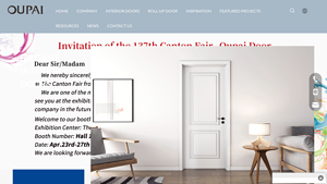 interior door, barn door, french door Manufacturer & Supplier - OUPAI - interior door supplier china