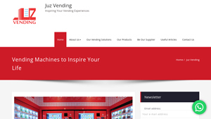 Juz Vending - Vending Machines Supplier Malaysia - vending machine supplier