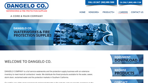 DANGELO CO. Waterworks and Fire Protection Supplies - water works equipment supplier