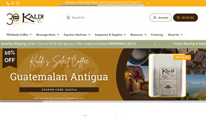 Kaldi - Buy Wholesale Coffee Beans Direct | Coffee Shop Equipment - coffee supplier