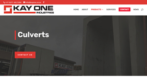 High Quality Concrete Culverts | Custom Made - Kay One Industries - culvert suppliers
