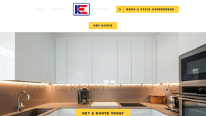 KE® China Kitchen Cabinets Factory-For Apartment Projects - kitchen cabinet supplier china
