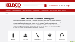 Metal Detector Accessories and Supplies - metal detecting equipment supplier