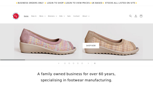 Footwear Wholesale UK - Wholesale Footwear UK | Kenyonsfootwear.co.uk - footwear supplier