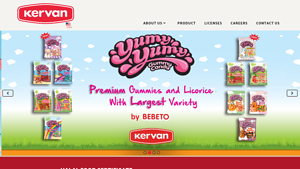 Kervan USA - gummy candy supplier