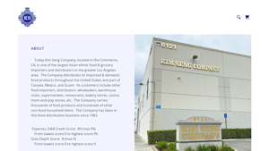 About - Kim Seng Company - food supplier los angeles