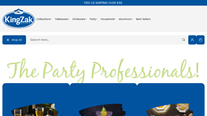 King Zak Industries: Premium Disposable Tableware & Party Supplies - disposable tableware supplier