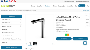 China Instant Hot and Cold Water Dispenser Faucet Manufacturers ... - cold water faucet supplier china