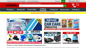 Car Wash Supplies, Equipment, and Parts - Kleen-Rite Corporation - car cleaner supplier