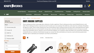 Knife Blanks | KnifeWorks - knife making supplier