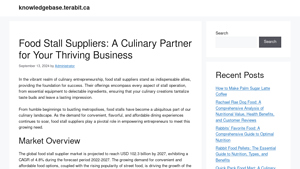 Food Stall Suppliers: A Culinary Partner for Your Thriving Business ... - food stall supplier