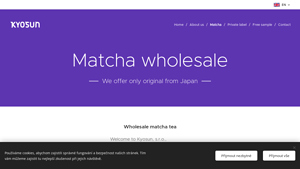 Kyosun matcha wholesale: Premium organic Matcha Tea for bulk buyers - matcha supplier