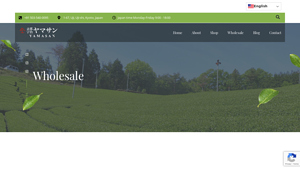 Wholesale - Yamasan Co., Ltd. - matcha green tea supplier