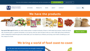 LA Foods Distributes Food Around the Country and the World. - food supplier los angeles