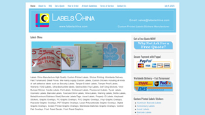 Labels China - Custom Printed Labels Stickers Manufacturer - sticker supplier