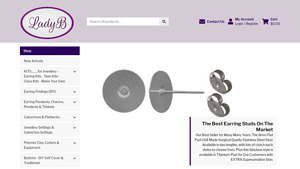 ladyb - Australia's Best Earring Finding Supplier. The Highest Quality ... - earring supplier