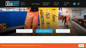 Custom stencil maker and laser cutting services for business | Laser ... - laser cutter service