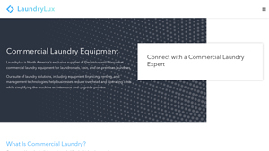 Commercial Laundry Equipment | Laundrylux - coin operated laundry equipment supplier