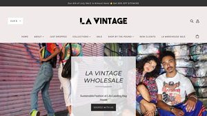 American Used Wholesale Vintage Clothing Supplier - LA Vintage - thrift supplier