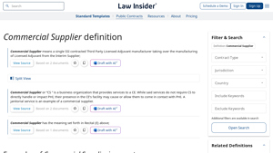 Commercial Supplier Definition | Law Insider - commercial supplier