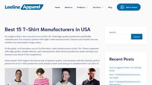 Best 15 T-Shirt Manufacturers In USA: High-Quality Production - shirt supplier t shirt wholesale
