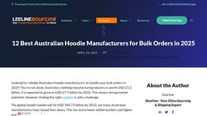 12 Best Australian Hoodie Manufacturers: Bulk Orders In 2025 - hoodie supplier