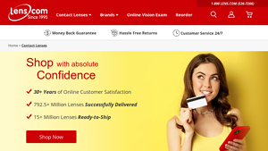 Contact Lenses | Buy Prescription Eye Contacts Online | Lens.com - contact lens supplier