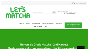 Let's Matcha - Buy Wholesale Organic Matcha In Canada - matcha green tea supplier