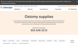 Ostomy - All Ostomy Products - Liberator Medical - ostomy supplier