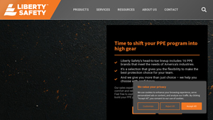 PPE Equipment Supplier and Manufacturer | Liberty Safety - safety equipment supplier