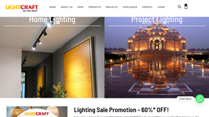 Home - Lightcraft Pte Ltd - light bulb supplier