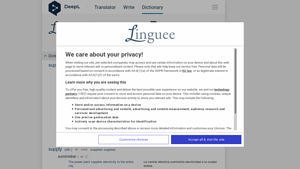 supplies - Spanish translation - Linguee - spanish suppliers