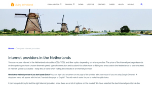 Internet providers in the Netherlands || Compare Major Dutch Providers - best internet supplier
