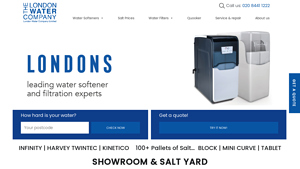 London Water Company | Home - water softening equipment supplier
