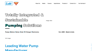 India's Leading Water Pump Manufacturer & Supplier - Lubi Pumps - pump supplier