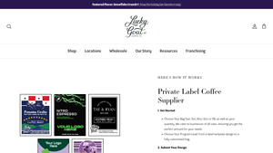 Private Label Coffee - Lucky Goat Coffee - coffee supplier