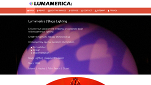Lumamerica | Stage Lighting Design | Miami, FL - stage lighting equipment supplier