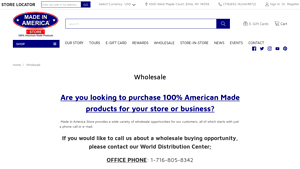 Wholesale - Made In America Store - whole sale suppliers