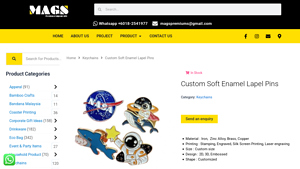 Custom Soft Enamel Lapel Pins - enamel pin supplier