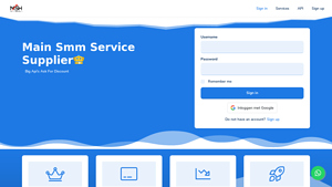 Mainsmmhub: Main SMM Service Supplier | Best and cheapest SMM panel - main supplier of smm services