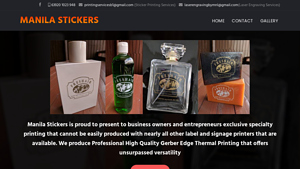 Manila Stickers - decal supplier